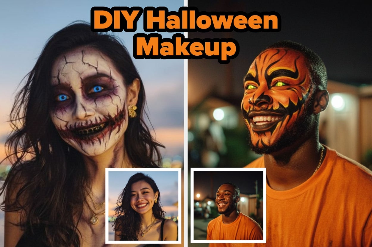 I Used This Halloween Makeup Designer Tool, And Now I Look Too Scary To Trick-Or-Treat
