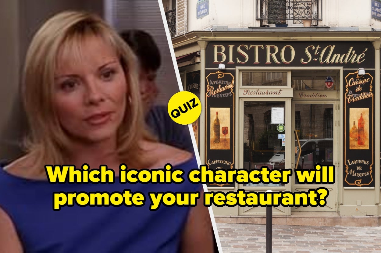 Build A Restaurant And I’ll Tell You Which TV Character Will Be Its Brand Ambassador