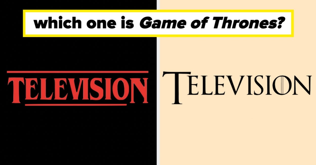 If You Can Identify 13/18 Of These TV Shows From Their Fonts Alone, You're A Television Expert