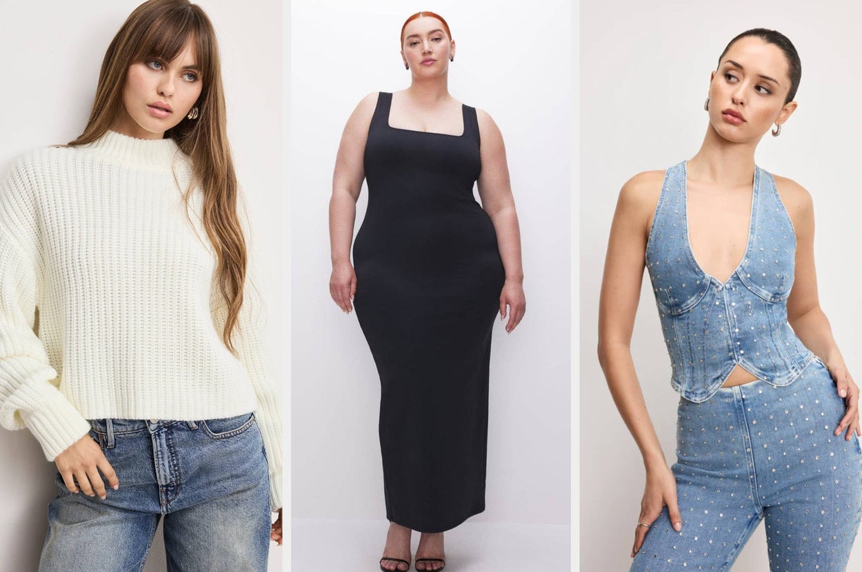 27 Good American Pieces You’ll Get So Much Use Out Of, Their Cost Per Wear Will Be Basically $0