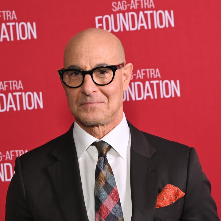 Person in checkered tie and suit poses at SAG-AFTRA Foundation event