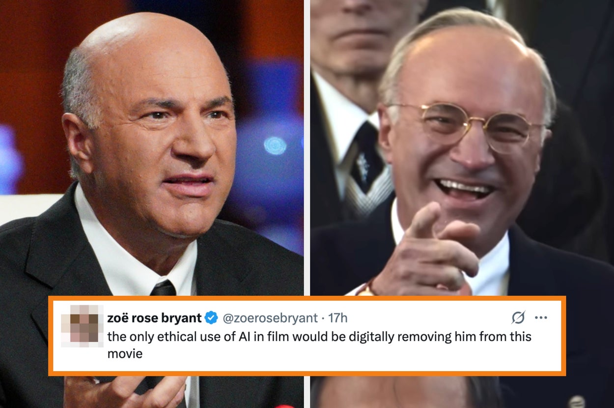 The Internet Is Absolutely Furious After Kevin O'Leary From "Shark Tank" And "Marty Supreme" Suggested That Movies Should Replace Actors With AI, And It's Honestly Awful