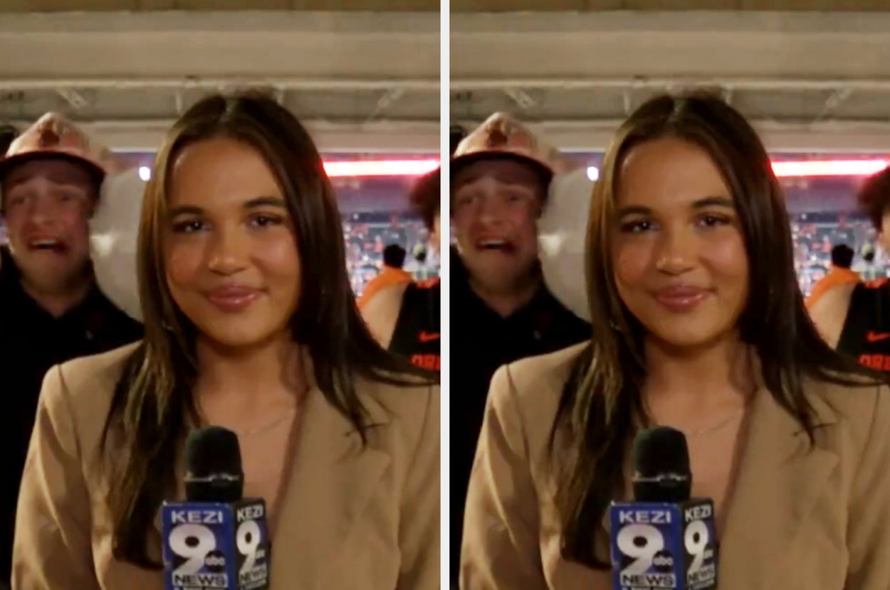 "I See Why Teachers Keep Quitting Their Jobs": People Have A LOT To Say About This Reporter Being Hounded By Obnoxious Fans At A College Football Game