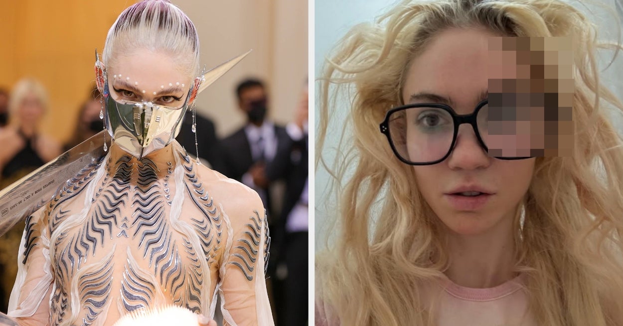 Grimes Unveiled Her New, Rather Large Face Tattoo – BuzzFeed