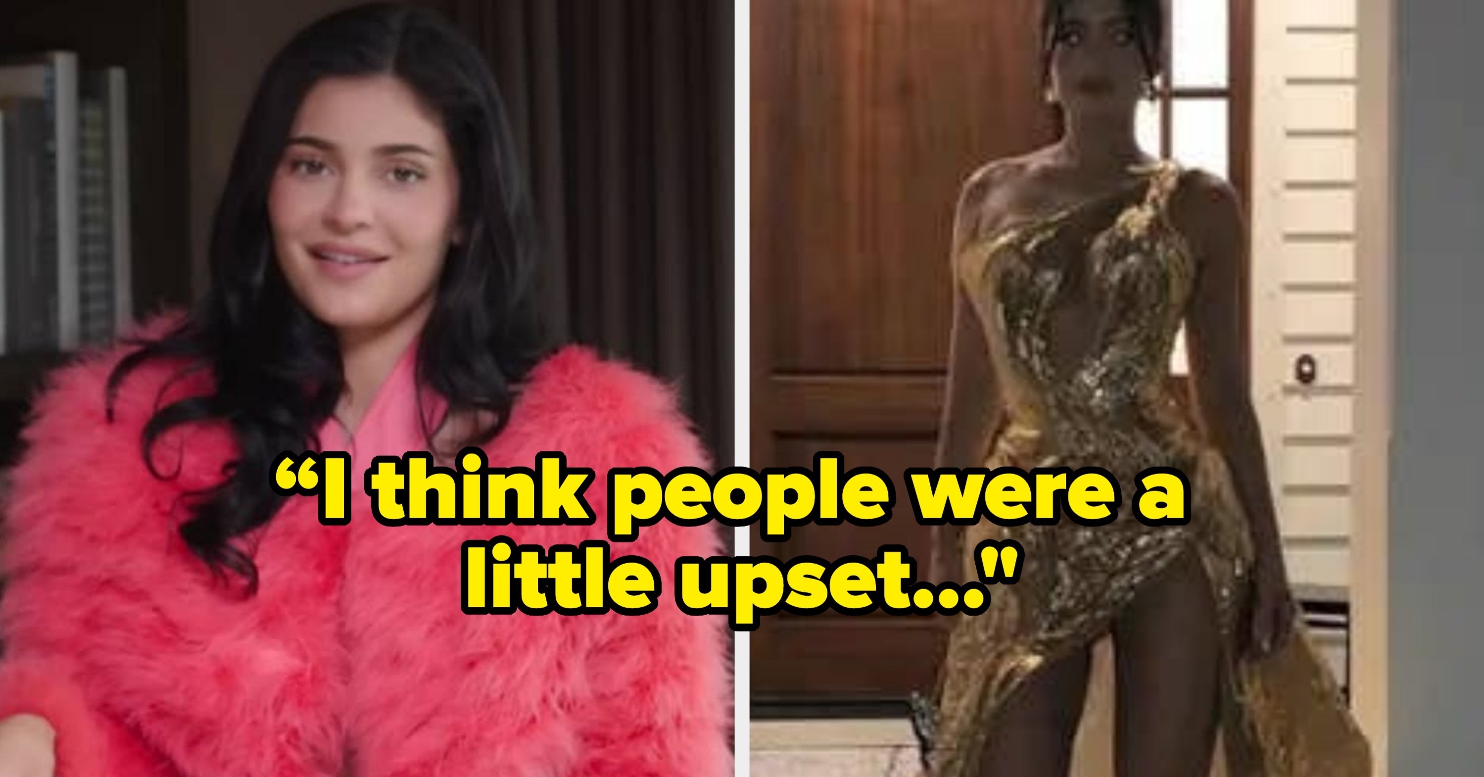Kylie Jenner Defends Bieber Wedding Dress Controversy