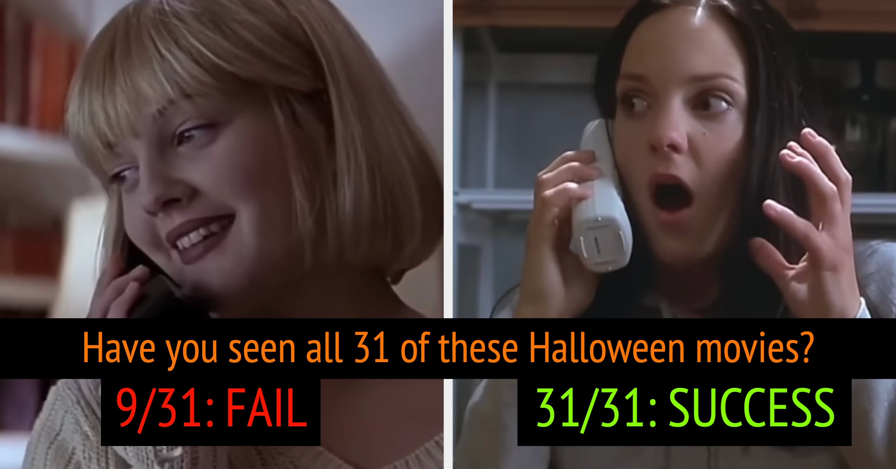 Only The Hottest Pumpkins Have Watched All 31 Of These Halloween Movies