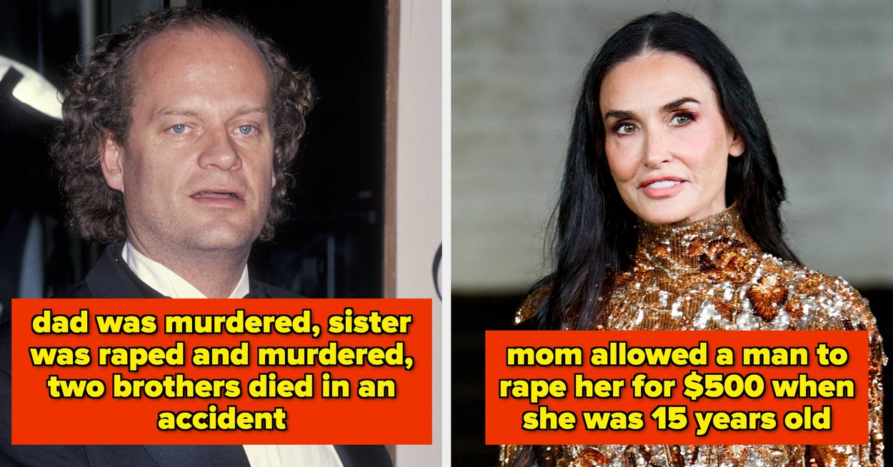 Celebrities With Really Sad, Tragic Backstories, Pasts Celebrities With Really Sad, Tragic Backstories, Pasts