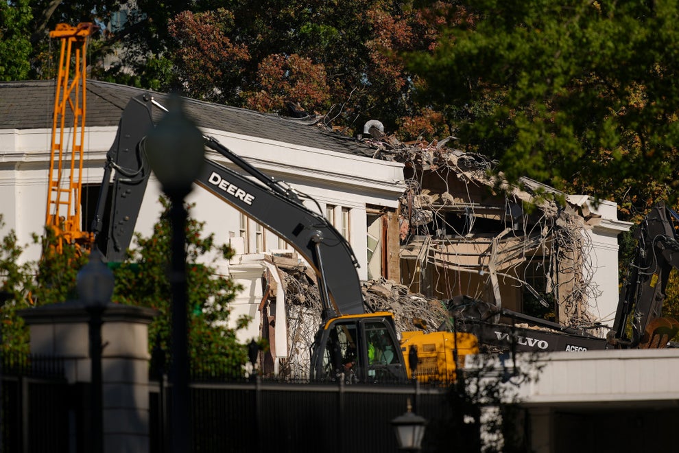 Historic Pictures Of The East Wing Before Demolition