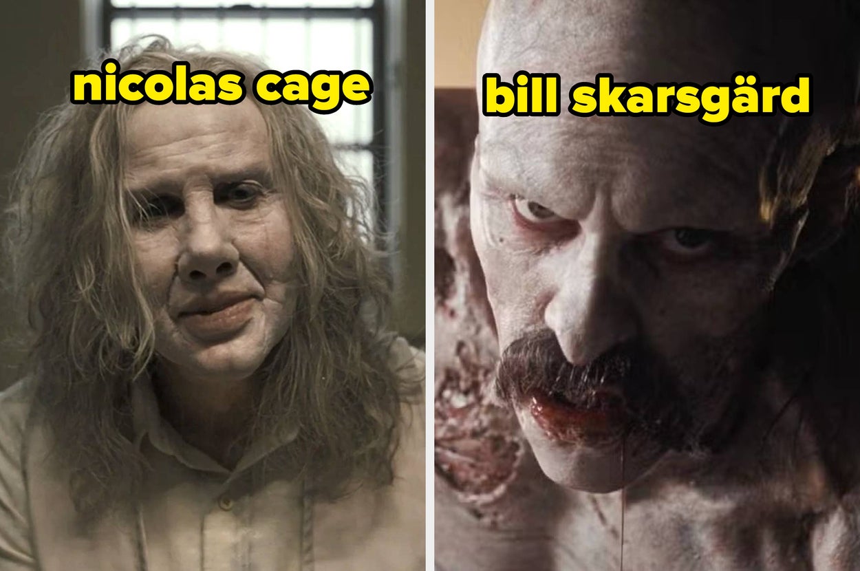 17 Side-By-Sides Of Movie Monsters And Villains Vs. The Actors Who Play Them