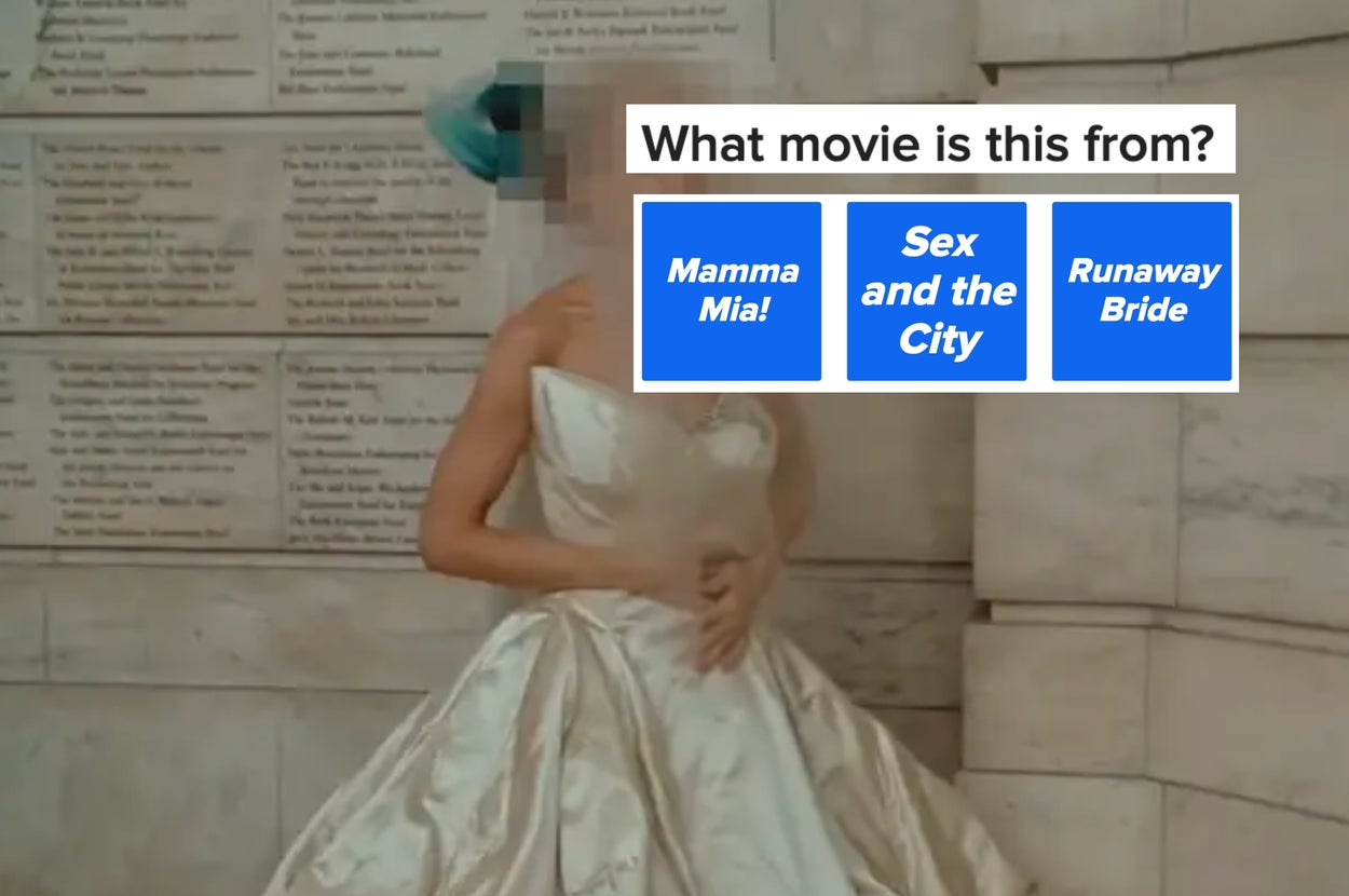 Can You Guess The Movie Or Show Solely Based On The Wedding Dress?