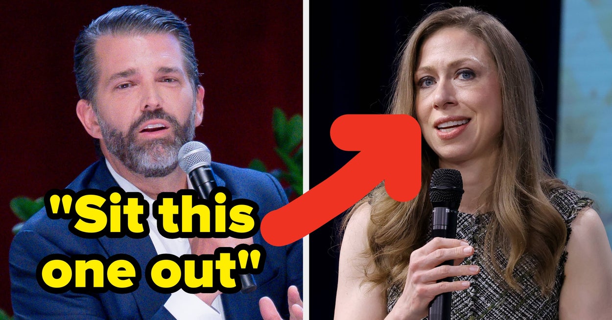 Donald Trump Jr. threw a tantrum at Chelsea Clinton over her comments about the White House renovation Donald Trump Jr. threw a tantrum at Chelsea Clinton over her comments about the White House renovation