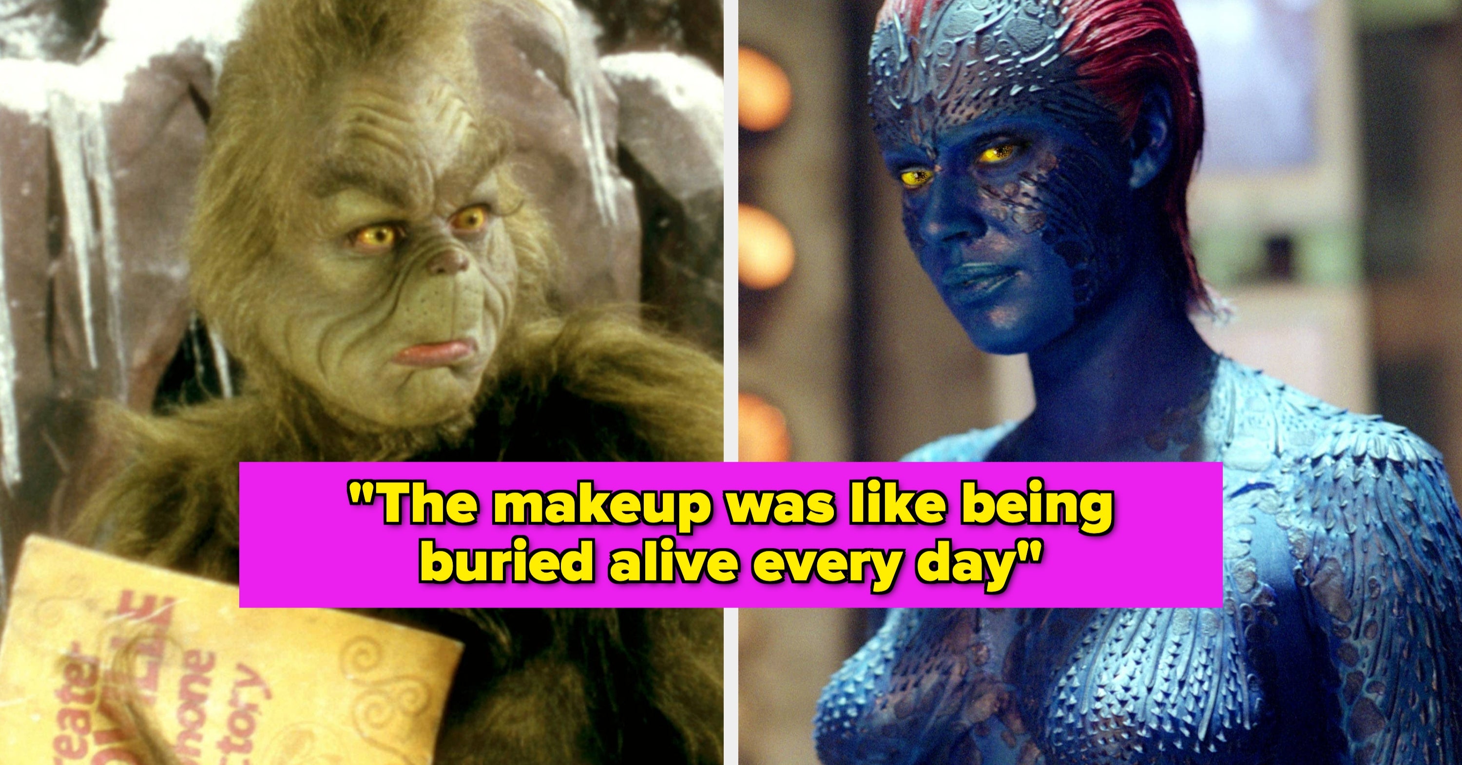 24 Times Actors Had To Wear SERIOUS Prosthetics For A Role That Literally Took Hours To Put On And Take Off