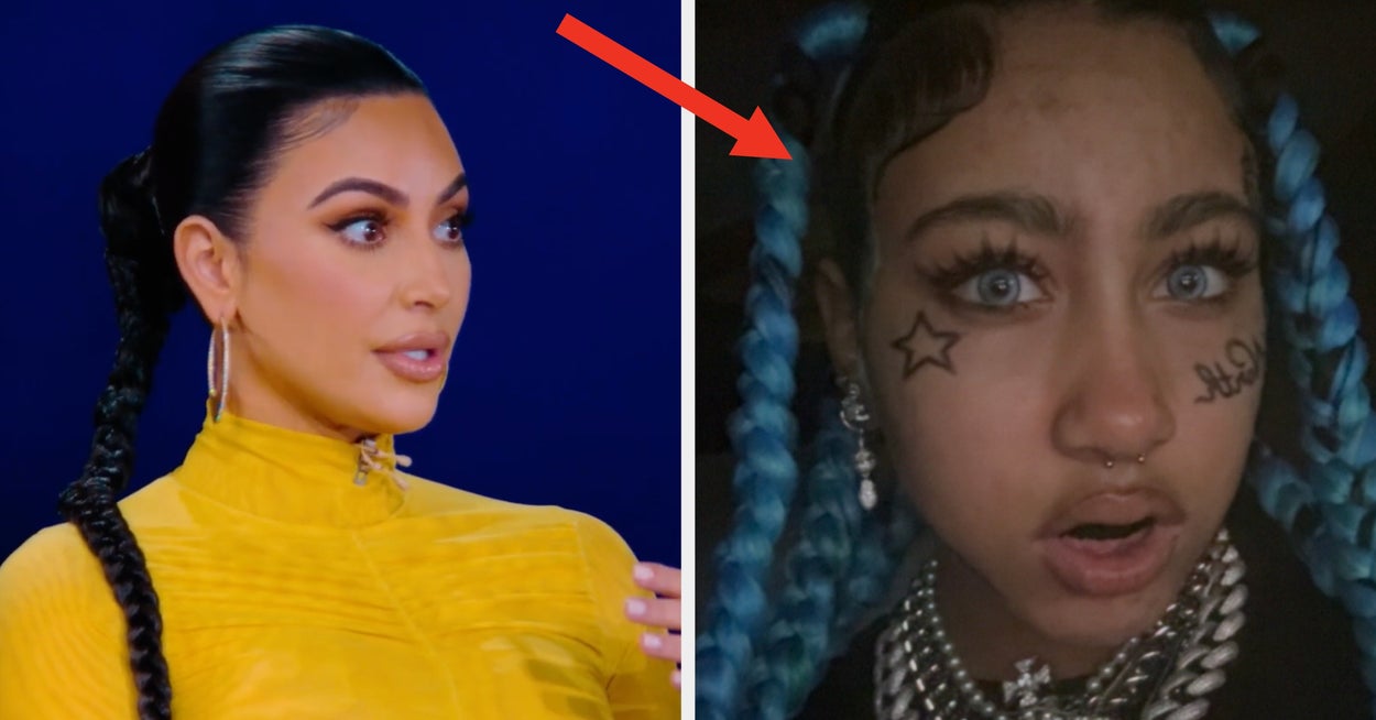 Kim Kardashian Responded To Criticism For Letting North West Wear Fake Face Tatts And Piercings