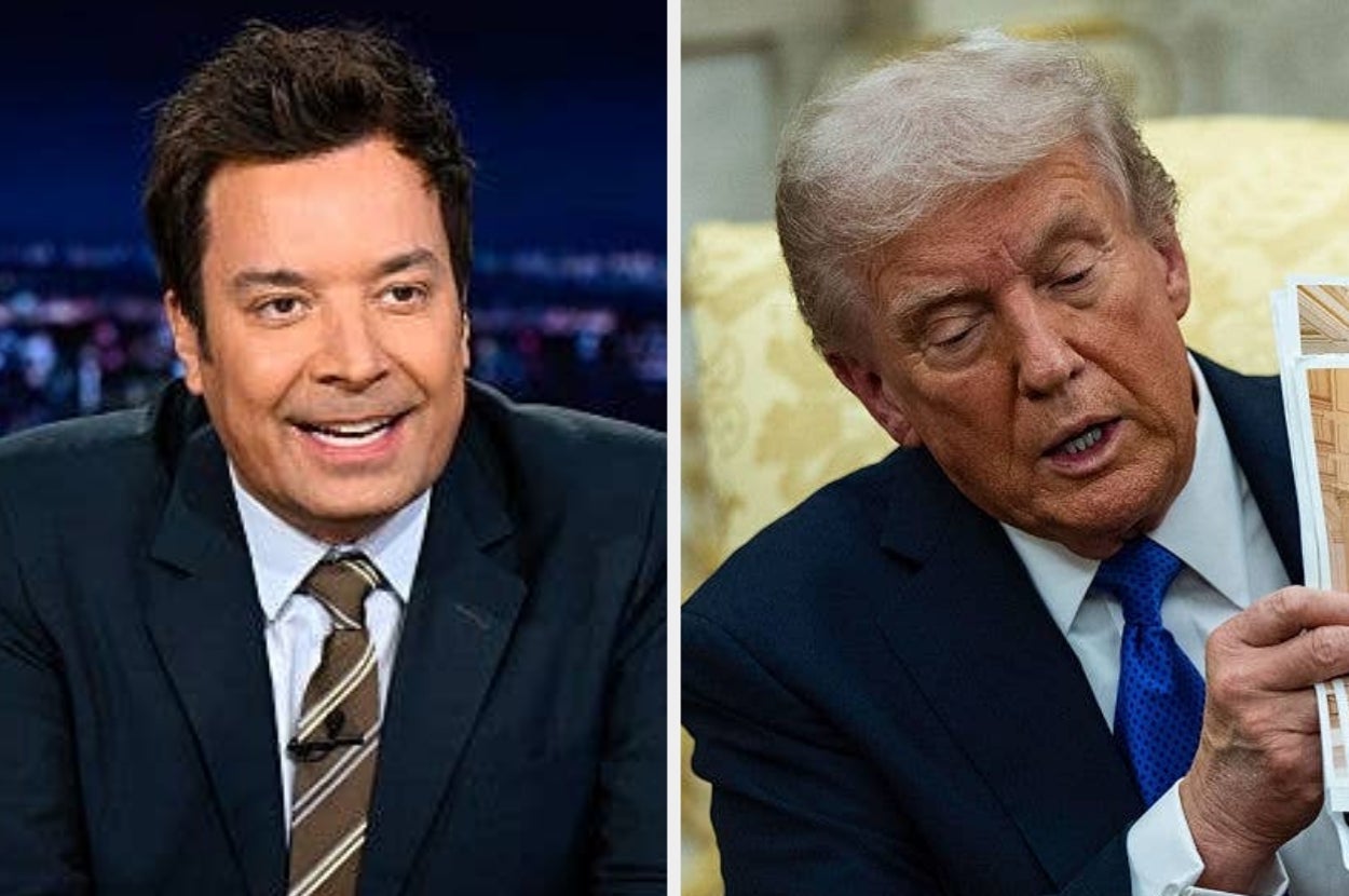 Jimmy Fallon Said What Everybody's Thinking About Trump's $300-Million White House Ballroom's List Of Donors