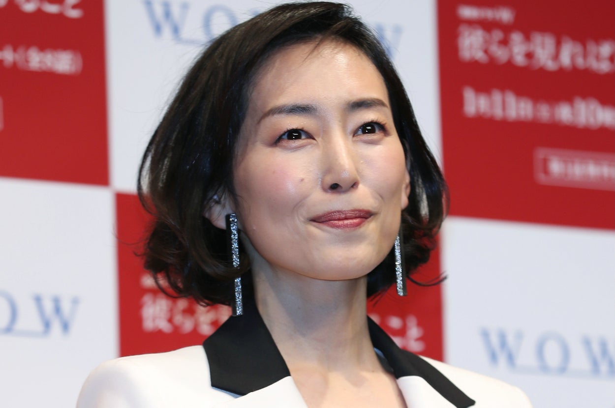 木村多江さん(時事通信フォト)