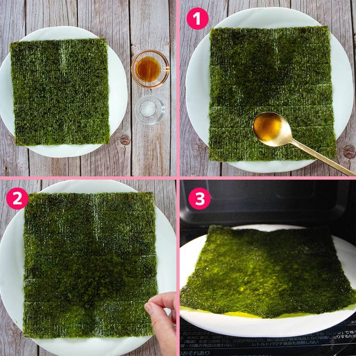 30秒で絶品!あの韓国のりが自宅で驚くほど簡単に作れるレシピ・作り方 | Tasty