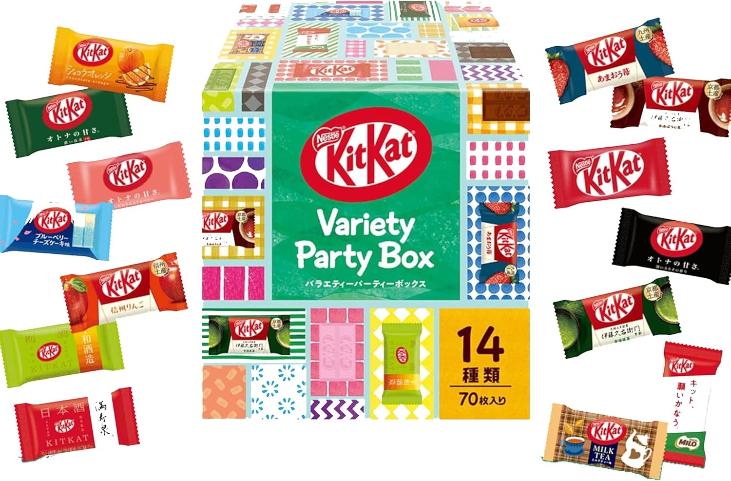 食べ比べ天国…♡キットカット ミニのパーティーセットで年初の元気