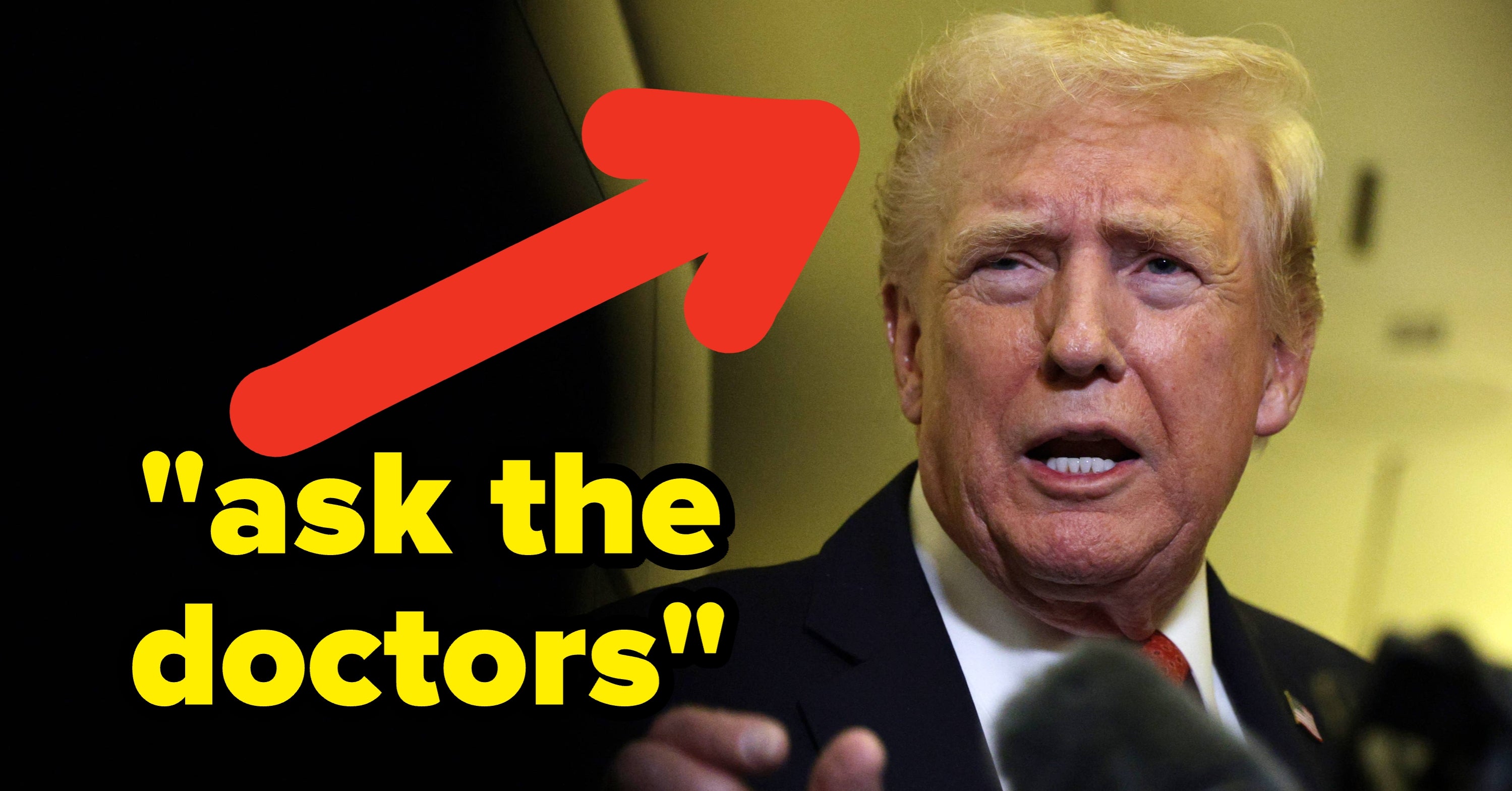 Trump Reveals He Had An MRI Scan During Walter Reed Visit