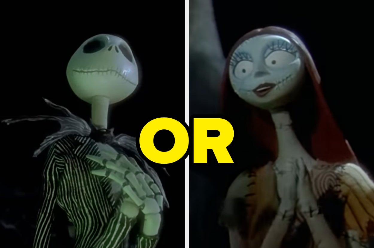 Are You More Like Jack Or Sally From "The Nightmare Before Christmas"?