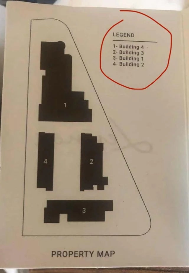 Map With Building Numbers 26 People Who Didn't Know They Failed Until It Was Already Too Late