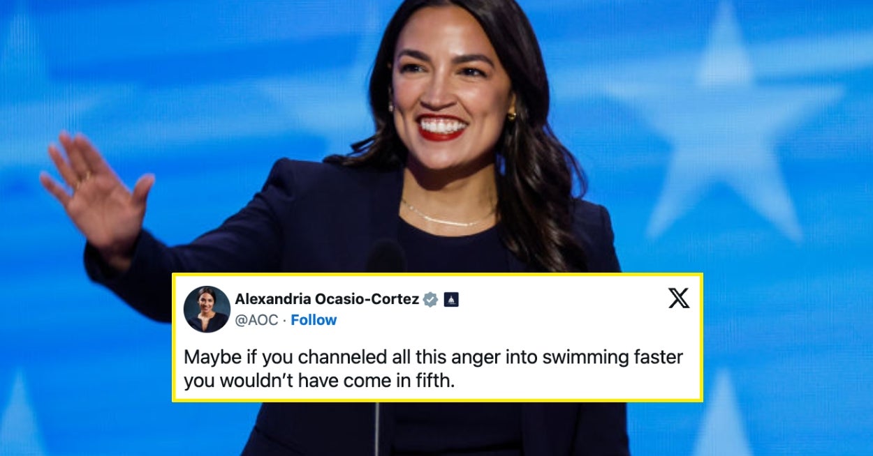 AOC's Brutal Tweet Clapping Back At Riley Gaines Is Going Viral