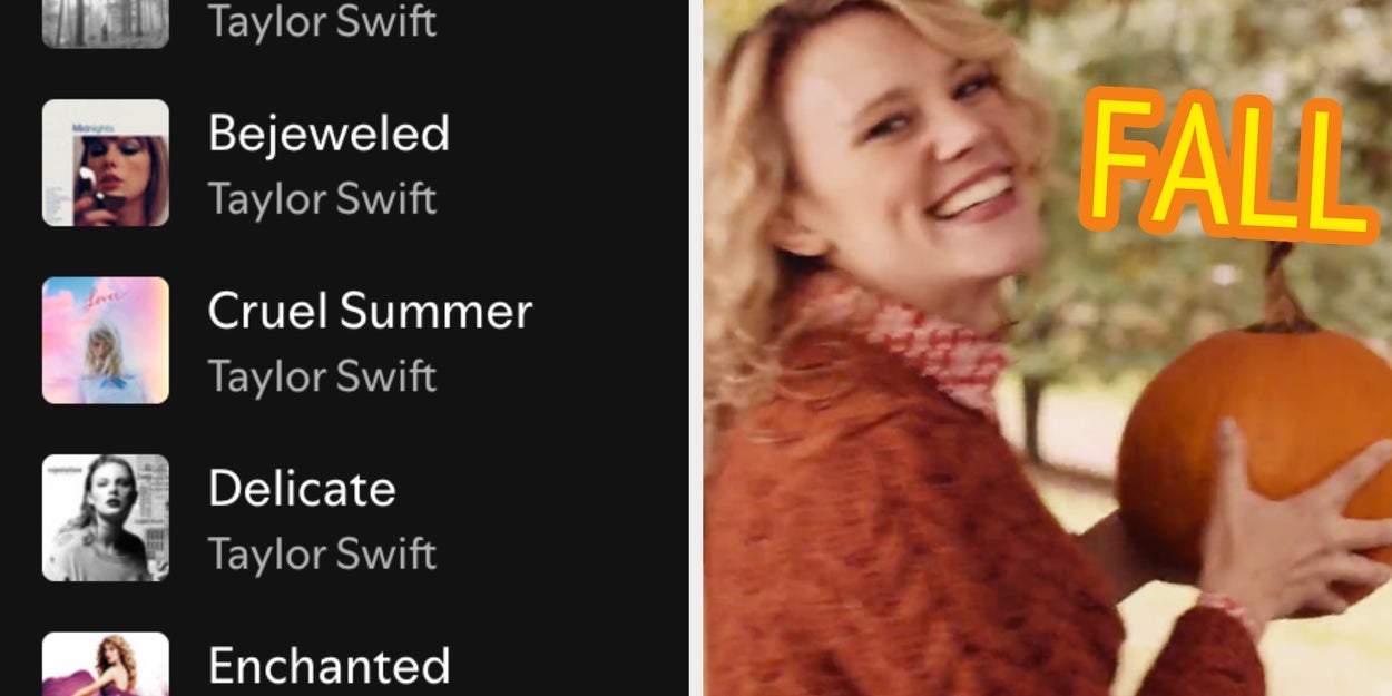 Take This A-Z Taylor Swift Quiz To Find Out Which Season You Are