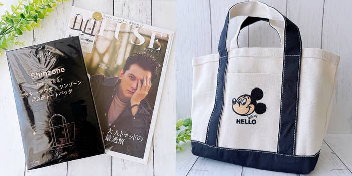 雑誌付録でみつけた「ディズニーのトートバッグ」が可愛すぎる