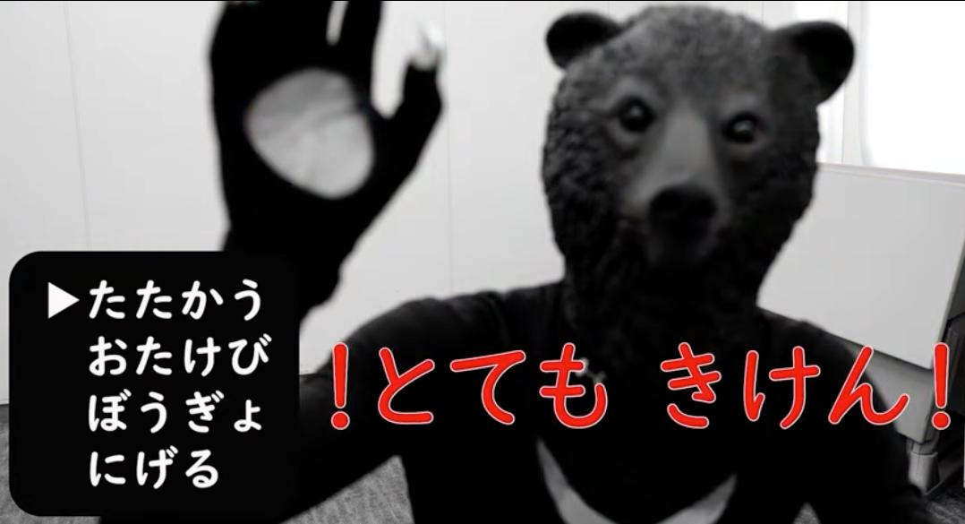 クマに出会ったら】叫ぶ、戦う、背中を向けて逃げるは全部NG。では
