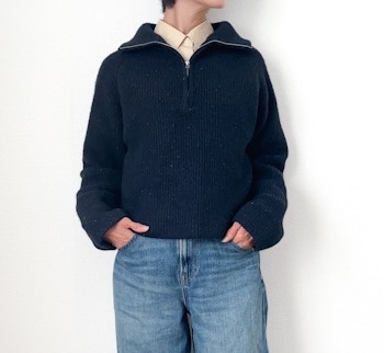 GUの「2990円→1490円ニット」は着るだけでおしゃれ見えする名品！ゆる