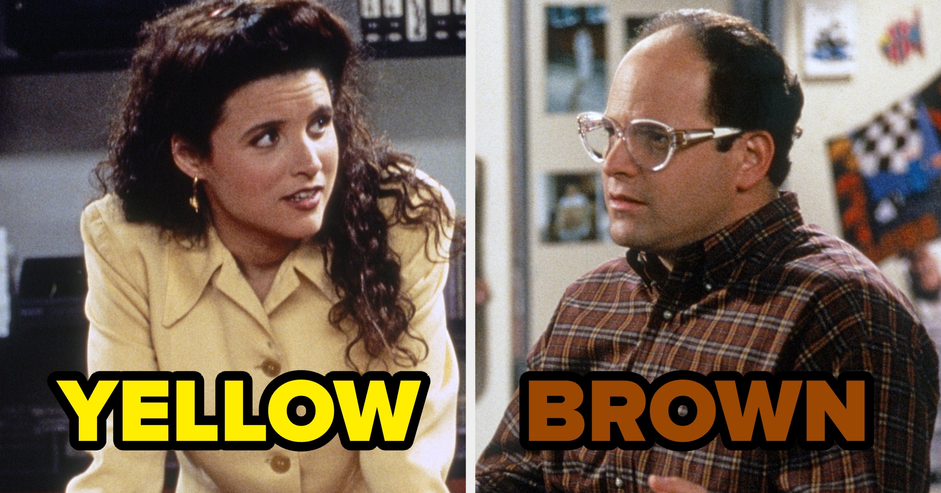 Choose Some "Seinfeld" Quotes And I'll Tell You What Color You Truly Are