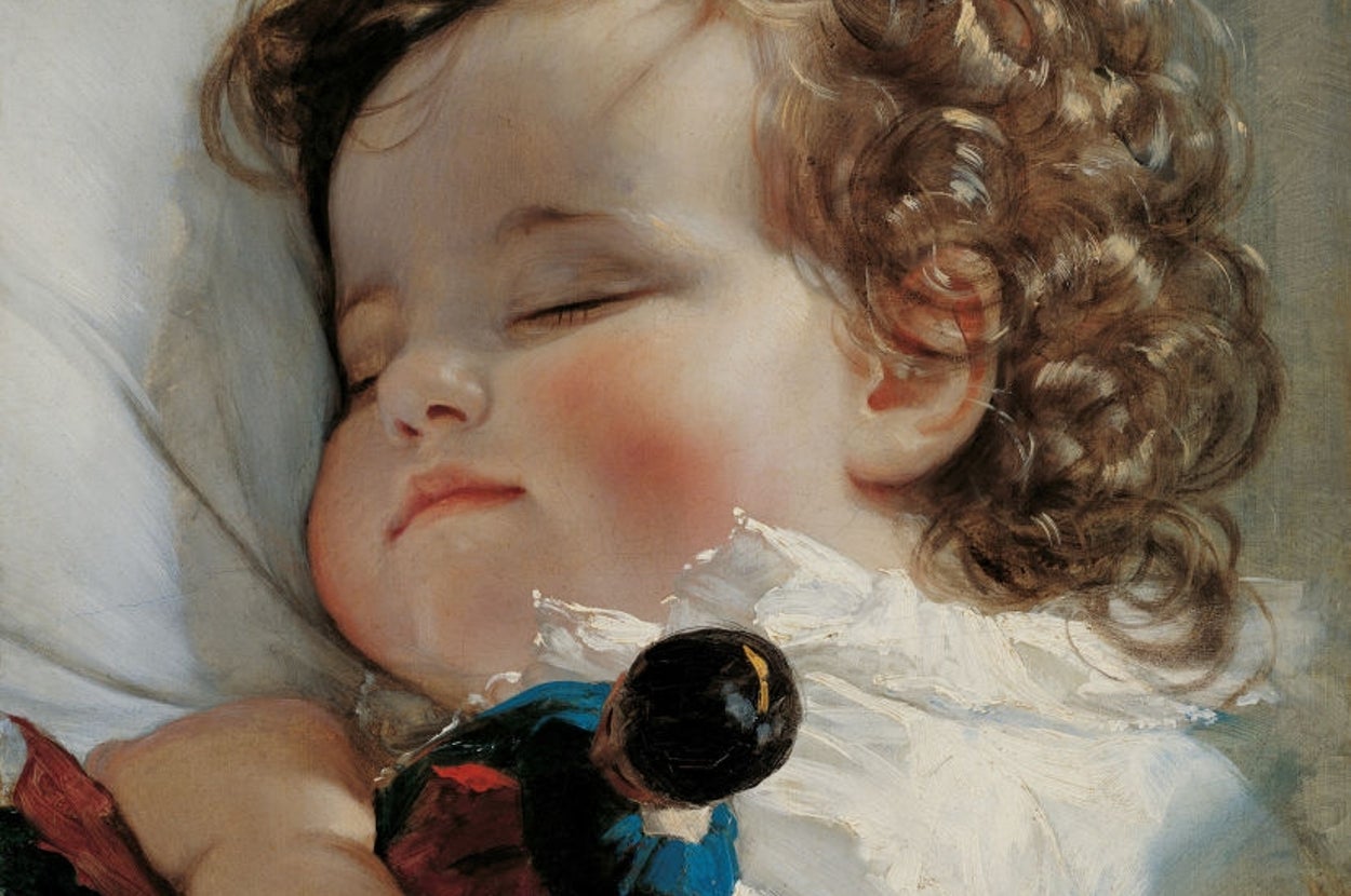 マリー・フランツィスカ・リヒテンシュタイン侯女 2歳の肖像