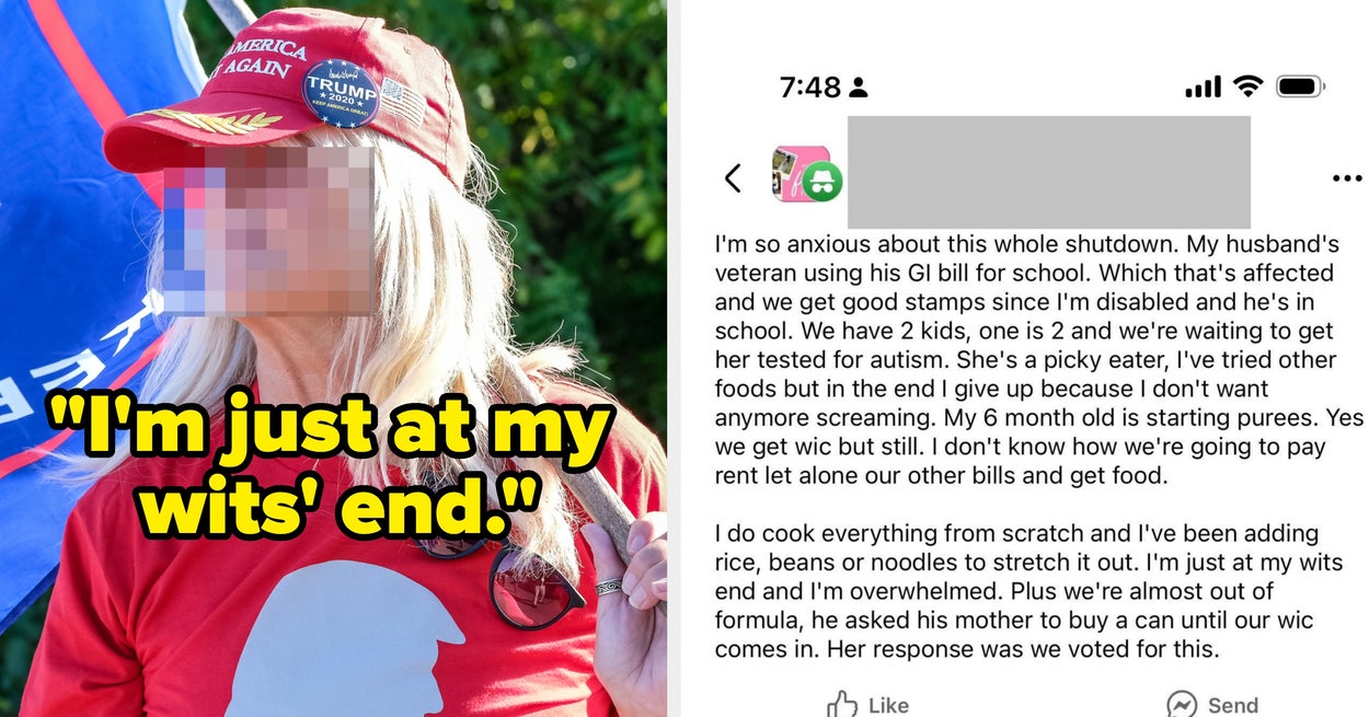 A MAGA Mom On SNAP Is Furious After Her Relative Refused To Lend Her Grocery Money