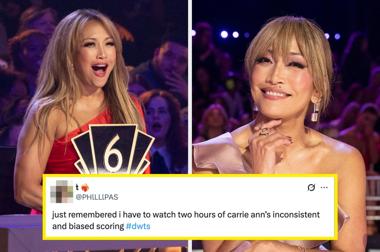 After Getting Tons Of Backlash Over Her "Unfair" Scoring, "Dancing With The Stars" Judge Carrie Ann Inaba Fired Back With A Truly Jaw-Dropping Response