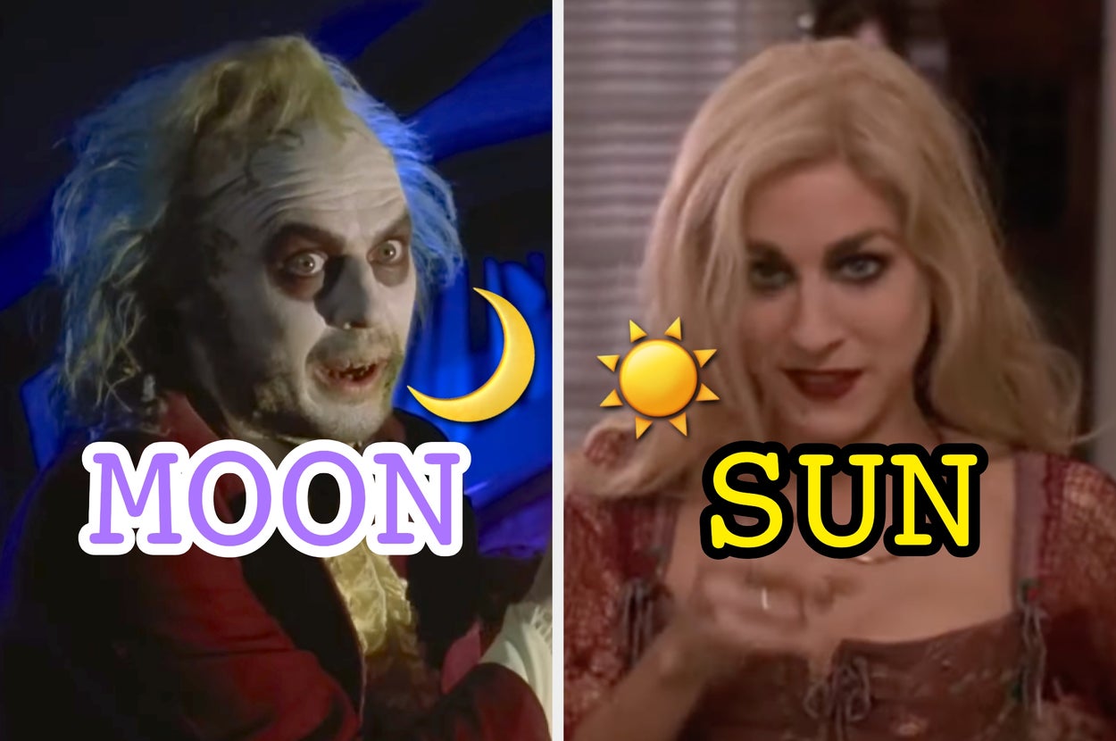 Choose Between These Halloween Icons And I'll Tell You If You're The Sun Or Moon