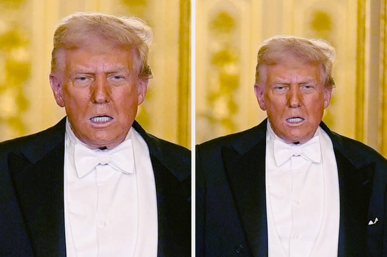 Person in formal suit and white bow tie at an indoor event, looking forward