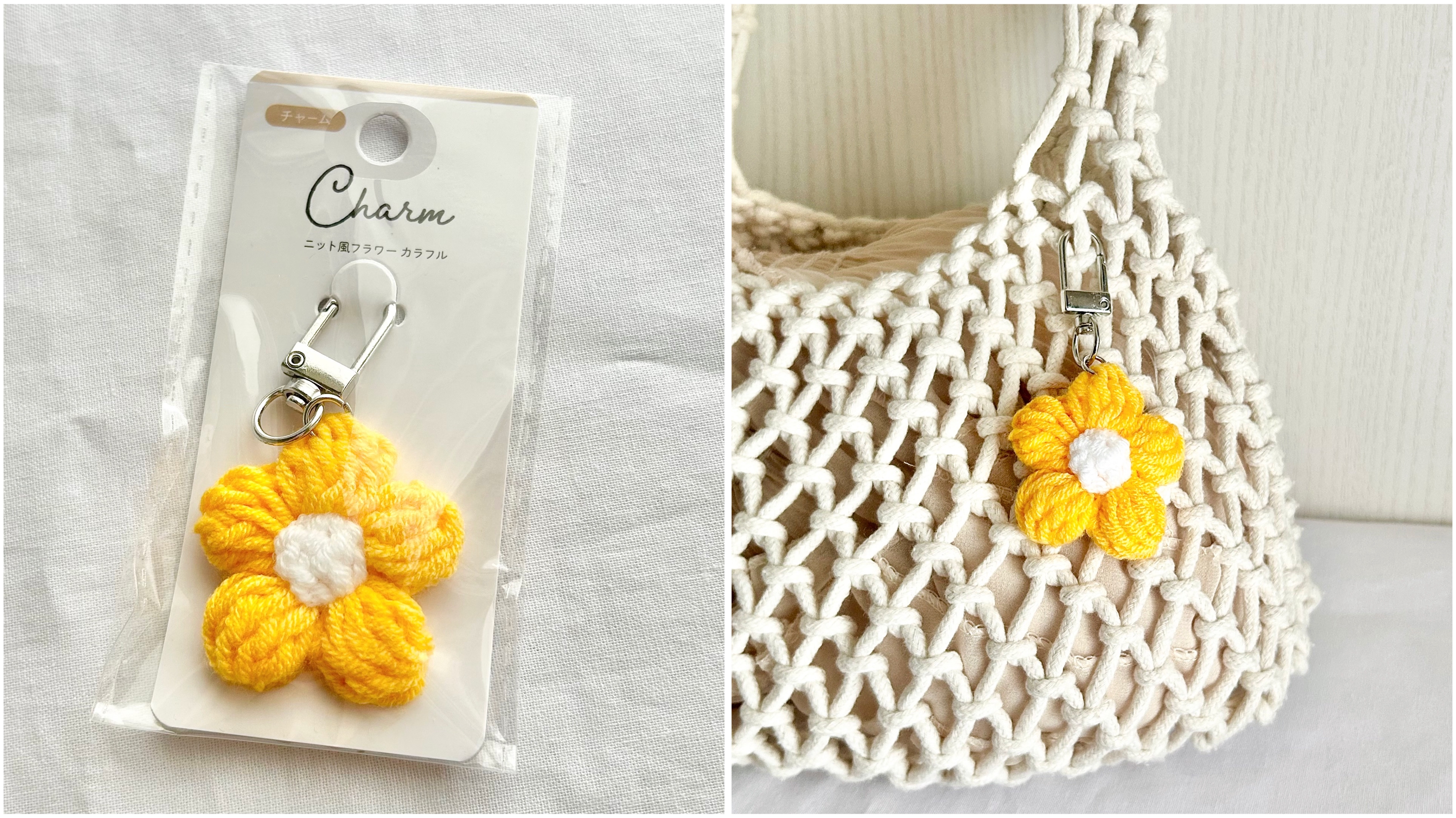 このレトロ感がたまらない！セリアで見つけた「激かわチャーム」バッグ