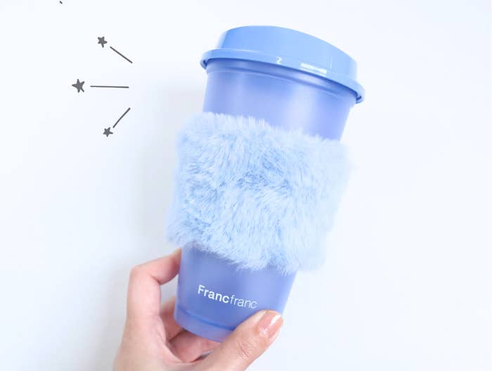 あったかドリンクを入れると…色が変わる！フランフランのバズり