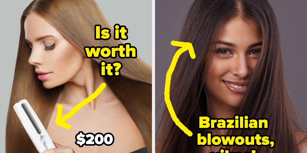 Hair stylist working on clients hair in salon