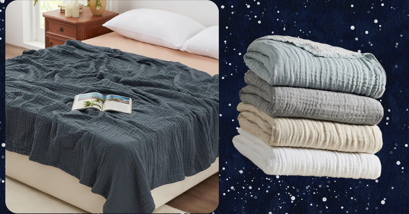 Swaddle Yourself In One Of These Cozy Baby Blankets For Adults