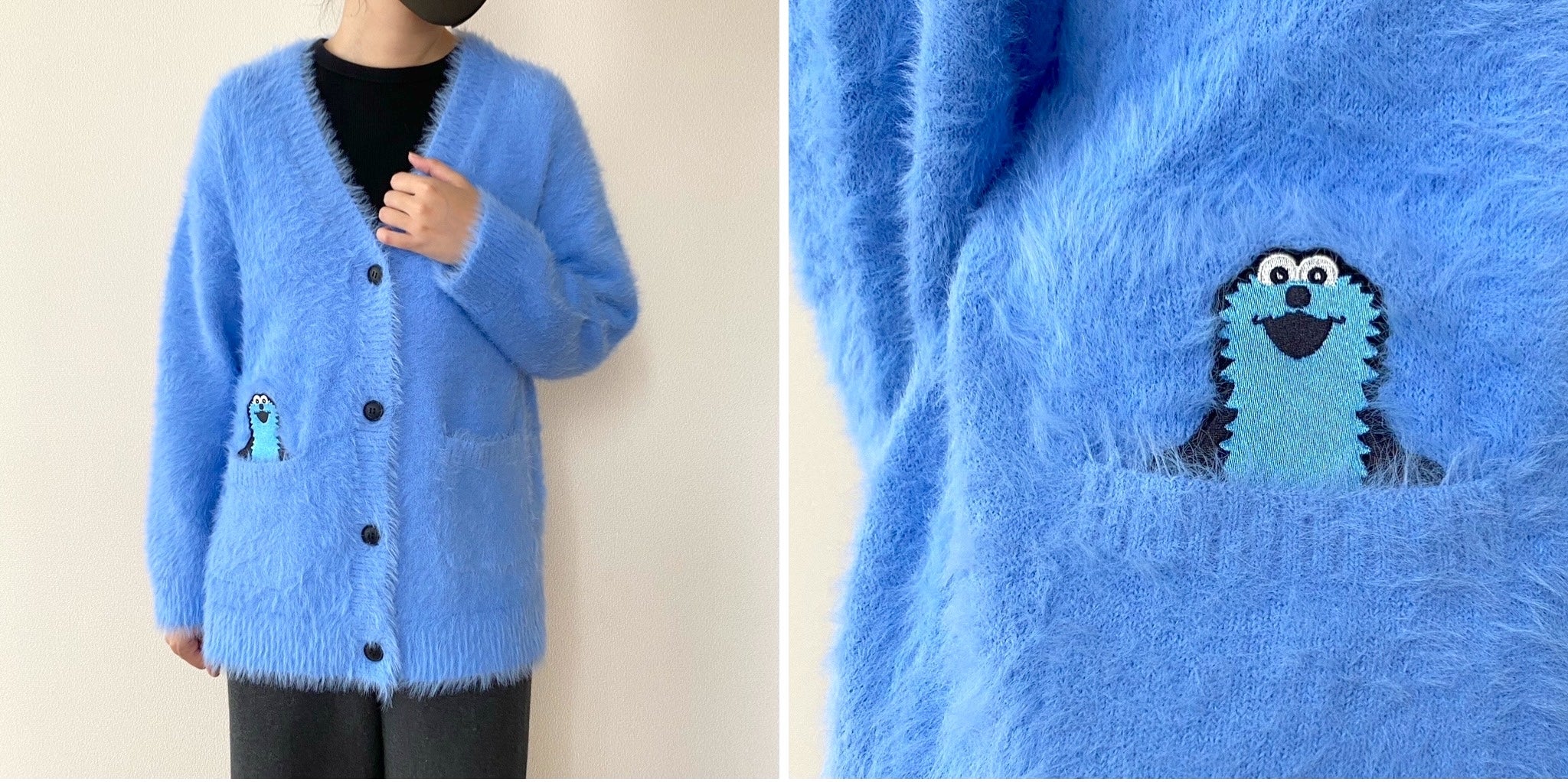 パペットスンスン　カーディガン GU×スンスン】「とにかくカワイイ」「毛並みの再現度が高い」SNSでも