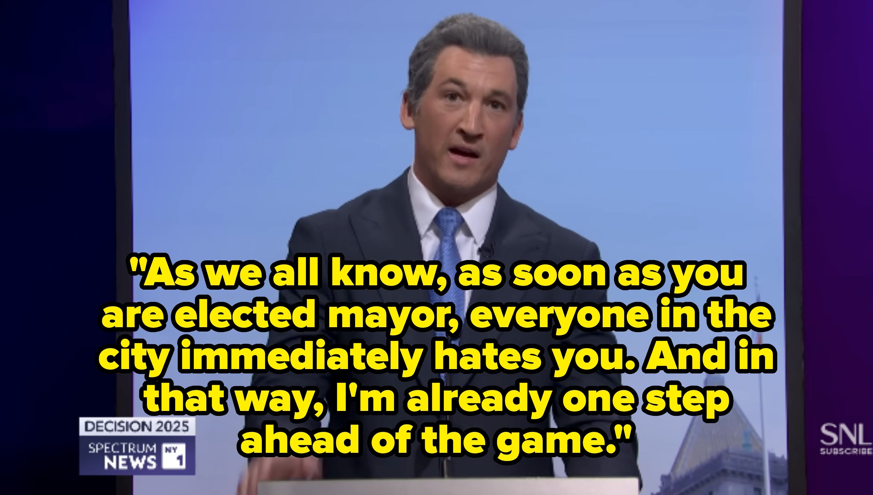SNL's Cold Open Teases 2025 NYC Mayoral Debate
