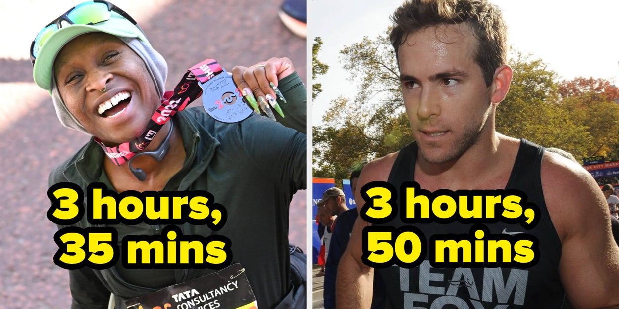 Here Are 31 Celebs Who’ve Completed Marathons — And Their Shocking Finish Times