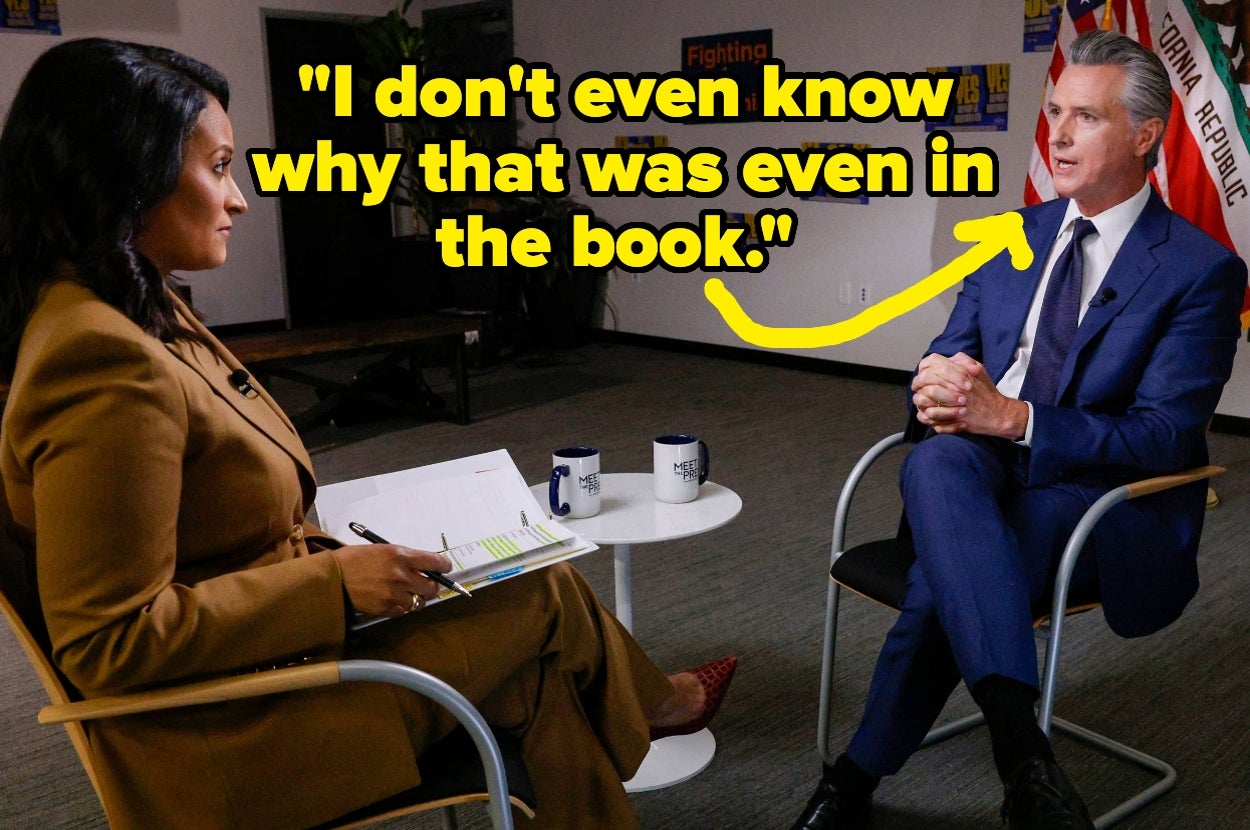 Gavin Newsom Says He "100%" Did Ghost Kamala Harris, But He Has A Really Good Reason For It