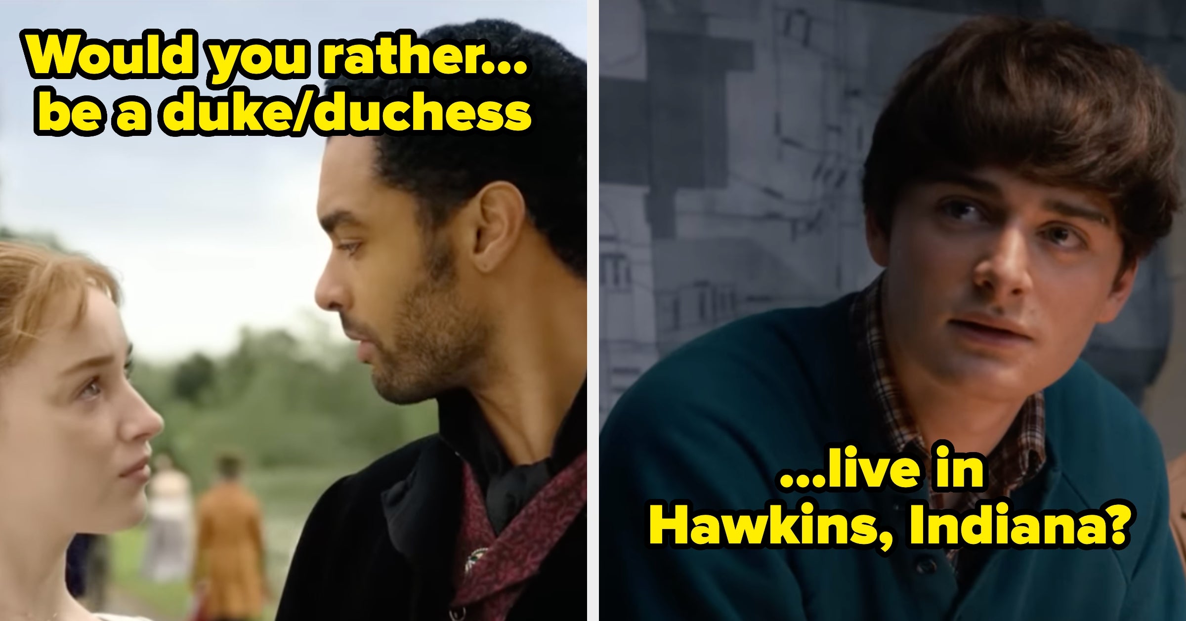 Ultimate "Would You Rather" TV Challenge