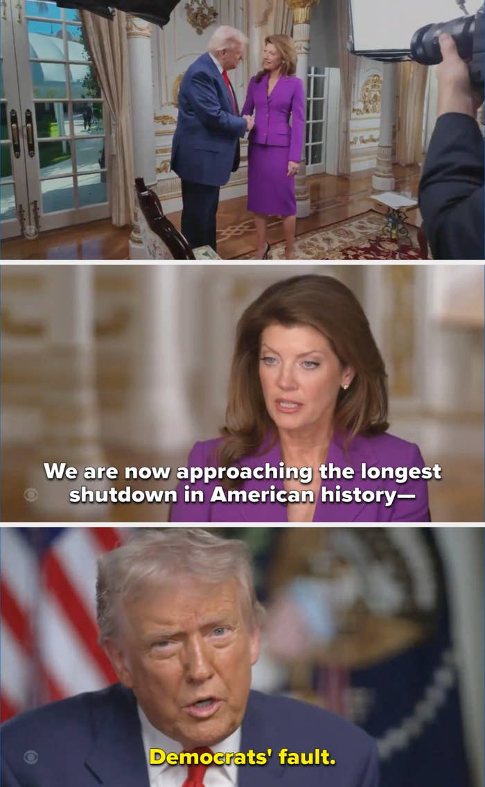 7 Moments From Trump's Chaotic 60 Minutes Interview