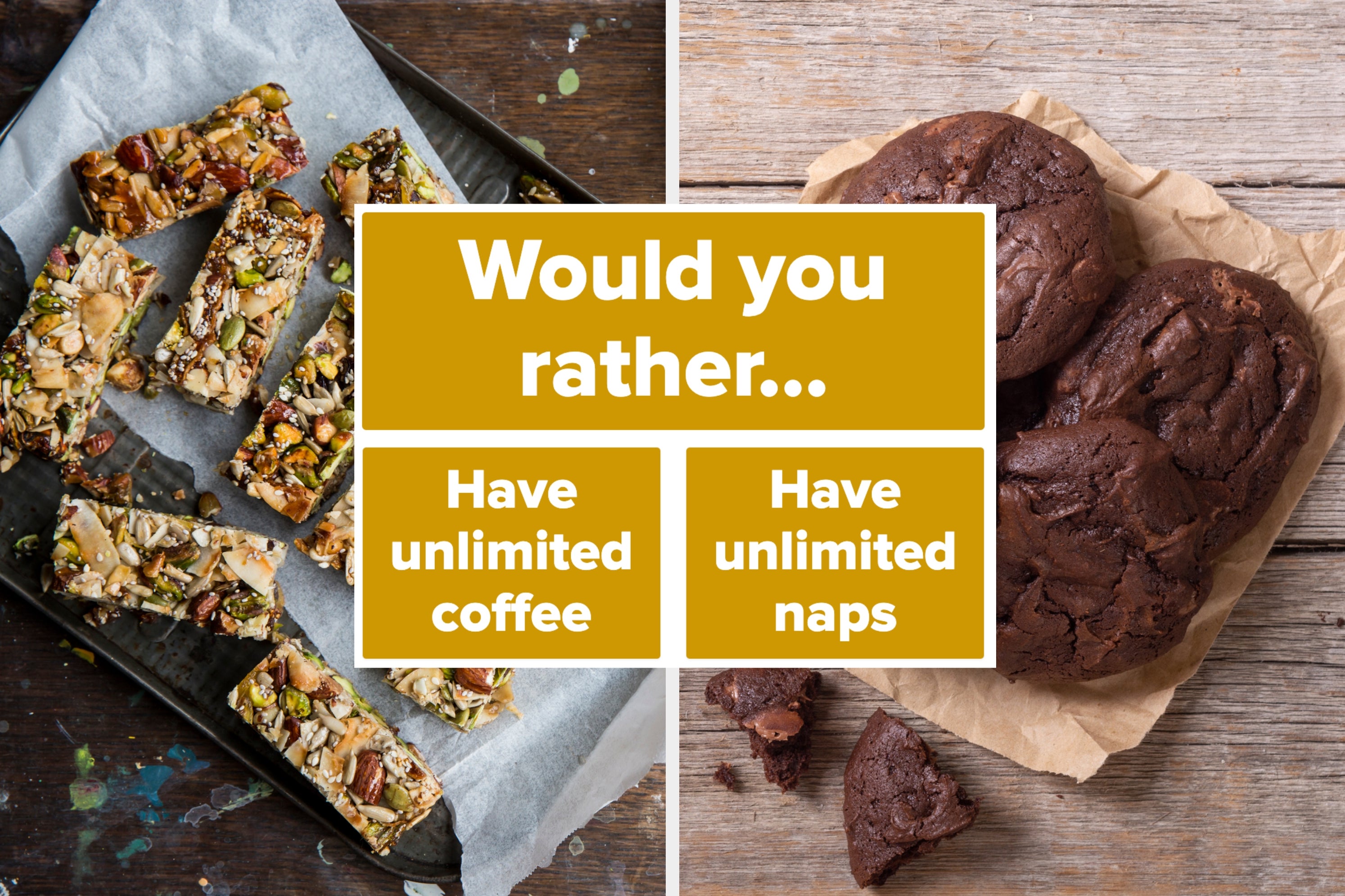 Answer 12 "Would You Rather" Life-Hack Questions To Discover Your Secret Snack Personality