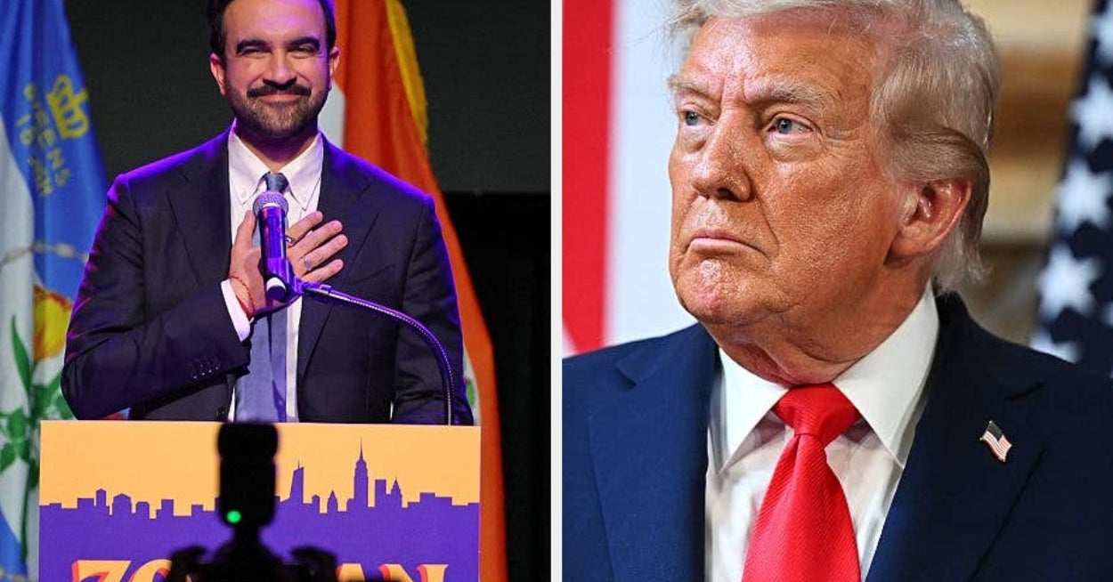 Donald Trump Had Quite The Reaction To Zohran Mamdani’s Big Victory