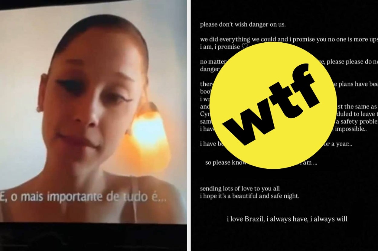 Ariana Grande Begged Her Own Fans Not To “Wish Danger” On Her, And People Are Rightfully Calling Out How Messed Up It Is