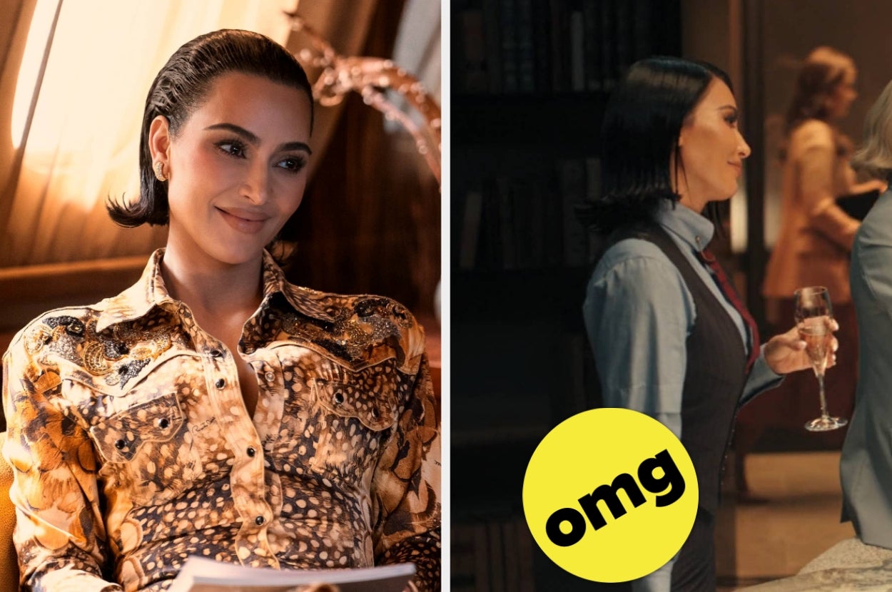 People Are Doing A Double Take After Spotting Kim Kardashian’s Butt-Baring Outfit In This “All’s Fair” Scene