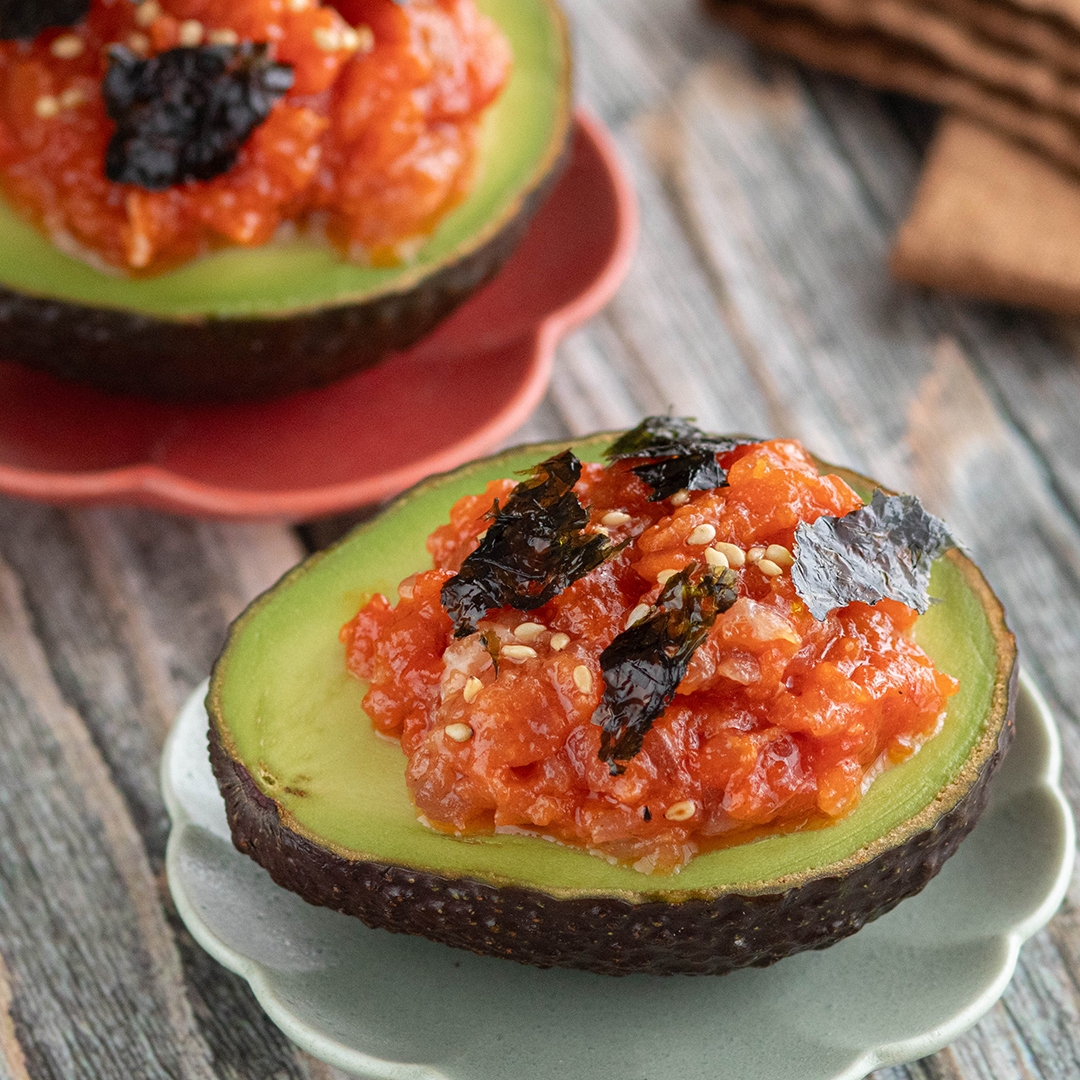 ネギトロとアボカドを最高にウマく食べる方法】混ぜてのせるだけ！簡単